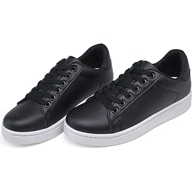 China Factory Price Hot Selling Black White Fashion Comfortable Casual Sneaker Unisex OEM Skateboard Shoes